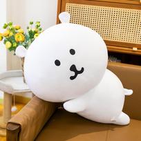 New self-deprecating bear plush dolls, pillow hug sleeping dolls, rag dolls, give children birthday gifts to girlfriends 30cm0.2kg balta