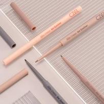 CZEL - Smooth Ultra-Fine Eyeliner Pen - 4 Colors 01# Natural Black - 0.1g