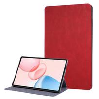 For Honor Pad 10 Case 12.1  Slim PU Leather Stand Flip Cover for Funda Honor Pad 10 12.1 Inch 2025 Tablet Case Coque For Honor Pad 10 raudona