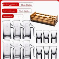 Shangqi Glass Baijiu Decanter and Shot Glass Set