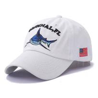 Nauja Aukštos Kokybės Plovimo Medvilnė Amerikos Vėliava Ryklio Vyriška Beisbolo Kepuraitė Moteriškos Snapback Kepurės Vyrams Kaulas Hip Hop Tėčio Kepurė Gorras Adjustable white
