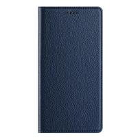 Flip Case For HMD Fusion 5G RFID Block Leather Card Magnetic Book Coque For HMD Skyline Wallet Funda HMD Pulse Pro Plus Cover HMD Fusion tamsiai mėlyna spalva