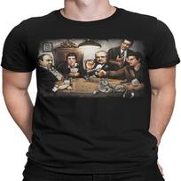 Get Down Art Vyriški marškinėliai „Gangsterio žaidžia pokerį“ iš Gda 5XL įvairiaspalvis