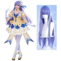 Date A Live Kurumi/Tohka/Yoshino Cosplay Kostiumas Anime Role Žaidimo Apranga Helovino Karnavalui one size violetinė