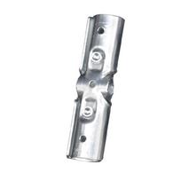 20Mm Round Pipe Joint Fixing Buckle Carbon Steel T Pipe Connectors Tees Clamps For Stable And Long Lasting Performances