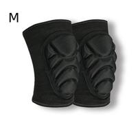 2Pc Professional Knee Elbow Pads For Men&Women Knee Elbow Brace With Thick Shock-Absorbing Sponge Knee Support & Elbow Support black