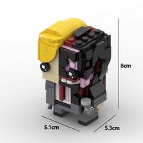 Khalas Drogo Ledo ir ugnies giesmė Harvis Dentas BrickHeadz statybinių kaladėlių rinkiniai „Pasidaryk pats“ surinktas modelis vaikams suaugusiems Gimtadienio dovana