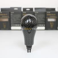 Black Real Full Carbon Fiber Gear Shift Knob For Infiniti G25 G37 FX37 EX37 QX70 Q60 QX50 01