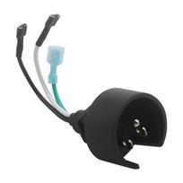 Heavy Duty Vacuum Cleaner Power Cord Plug Replacement Power Plug Assembly Suitable for Commercial Grade 15A 125V 1 gray