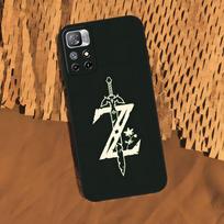 The Legend of Z-Zelda Phone Case for Xiaomi 15 14 13 12 Mi 11 ultra Pro Lite Black Soft Silicone Cover xiaomi 14T