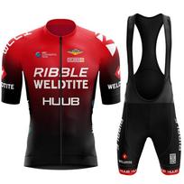 Huub Cycling Suit Short-Sleeved Suit Men'S And Women'S Summer Breathable Cycling Shirt Road Mountain Bike Riding Equipment S