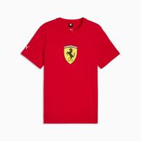 Puma FERRARI COLORED SHIELD men's T-shirt red 63531002 r L