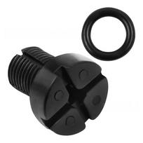 BMW Radiator Coolant Bleed Valve Screw Plug 17111712788 Nylon Screw + Seal Ring