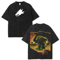 Warhammer 40K Lamenters Space Marine Retro Graphic Print T-Shirt L black