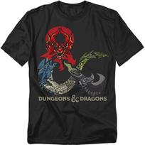 Dungeons And Dragons dragons In dragons Adult T-Shirt L gray
