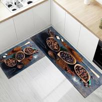Mados paprastas šiaurietiško stiliaus virtuvės kilimėlis kiliminė danga House Hold Carpet Modernus namų dekoras 40cm*60cm+40cm*120cm