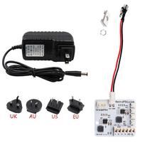 12V Maitinimo šaltinis ir kintamosios srovės adapterio pakaitalas SEGA DC Dreamcast konsolei DreamPSU black