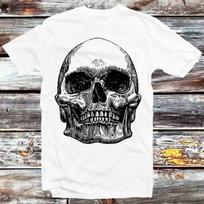 Skull Look Underneath The Skin Peal Sugar Face T Shirt B1374 S