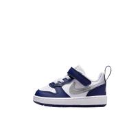 Nike Court Borough Low Recraft TD White Metallic Silver Baby Sneakers DV5458-135 27