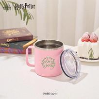 Harry Potter „Su gimtadieniu“ Nerūdijančio plieno kelioninis puodelis + dangtelis – 420 ml gray