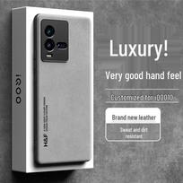 vivo iQOO 10 Skin-Feel Nubuck Leather Phone Case iQOO 10