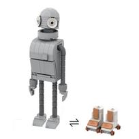 MOC Robot Dreams Bricks Model Robot Dreams gray