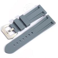 Watch Accessories For Panerai 22 26mm Men's Strap PAM441 111 386 Rubber Camouflage Watch Band Replacement Pin Buckle Wristband 24mm