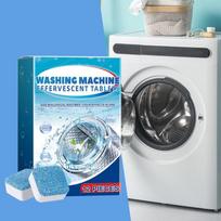 Washer Cleaner Tablets 12pcs Cleaning Tablets For Washing Machines Washing Machine Tub Cleaner Multifunctional Clothes Washer CHINA white