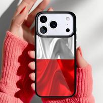 Poland Polish Flag print Phone Case for iPhone 17 Air 16e 15 14 13 Pro Max Back Cover for 12 11 Pro Coque iPhone17 Pro black