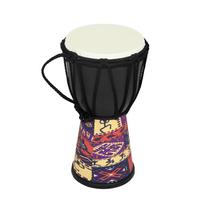 4 Inch PVC Goat Skin African Drum Djembe Percussion Musical Instrument Teaching Kids Toy African Hand Drums Accessories 1