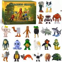 Brainrot Italian Advent Calendar Tung Tung Tung Sahur Tralalelo Tralala Countdown Advent Calendar Christmas Gift 24 Days OTHER yellow