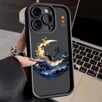 Luxury Moon Case For Xiaomi Redmi Note 11 12 13 Pro Plus 5G 13 4G 12S 11S 10S PRO Redmi 12C 13C 14C Shockproof Thickened Cover Redmi 14C