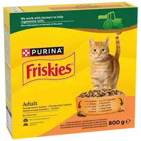 Sausas ėdalas katėms FRISKIES, su vištiena ir daržovėmis, 800 g