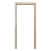 Reguliuojama durų stakta PORTA, Katanijos ąžuolo sp., 746 x 2038 x 120 - 140 mm, kairė