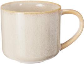Puodelių rinkinys STONEWARE, kreminės sp., 332 ml, 4 vnt.