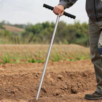 Soil Rod with T Handle Adjustable Septic Subsurface Mapper Tool for Landscapers, Gardeners, beige