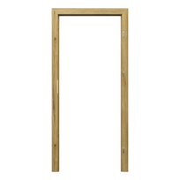 Reguliuojama durų stakta PORTA, Katanijos ąžuolo sp., 646 x 2038 x 120 - 140 mm, kairė