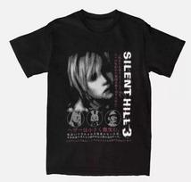 Silent Hill 3 Black unisex T-Shirt Silent Hill Tee Horror Game unisex T-Shirt Unisex unisex T-Shirt S