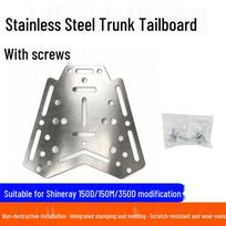 Zontes 150D/350D Stainless Steel Rear Luggage Rack & Trunk Bracket Anti-deformation Tail Plate for Zontes
