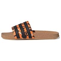 Adidas Originals Adilette „Ryškiai oranžinės spalvos juodos gumos“ IE7750 36⅔ black