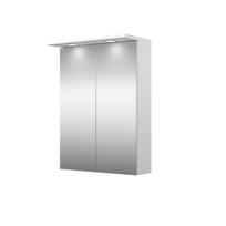 Vonios spintelė RB BATHROOM TETRA, su veidr., LED apšvietimu, baltos sp., 50 x 69 x 24 cm
