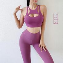 Gayu U-Shaped Back Nude Sports Bra - Skin-friendly, Shockproof, Three-dimensional Yoga Design Medium