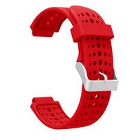 For Garmin Forerunner 235 235Lite /220/230/620/630 wirstband for Garmin Forerunner 735XT Smart band bracelet Silicone WatchStrap only the  strap raudona