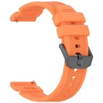 Silicone Strap for Garmin Venu X1 Smartwatch Bracelet Sport Watch Replacement Wristband for Garmin Venu X1 Accessories for Garmin Venu X1 oranžinė