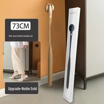 Magnetic Shoehorn: Easy Use for Seniors & Pregnant Women, High-end Plastic brown