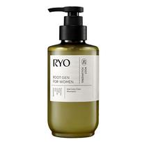 Ryo Root:Gen Women’s Volume Hair Loss Care Shampoo 353ml white