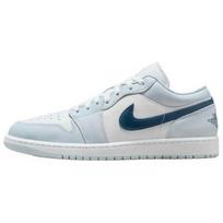 Air Jordan 1 Low 'Aura White' Light Blue White 553558-400 47.5