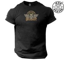 Death Before Dishonor T Shirt Gym Clothing Bodybuilding Training Workout MMA Top S
