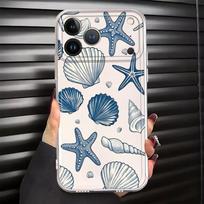 Shell Starfish Case for iPhone 17 Pro Max XR 12 Mini 13 Pro 14 Plus XS Max Air 11 16 7 8 15 Soft Phone Cover iPhone 11 Pro gray