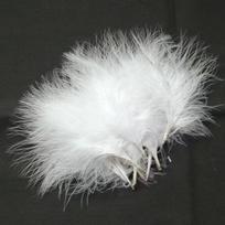 .12-18 cm kalakuto plunksna, balta didelė pilna pūkinė plunksna 200pcs balta